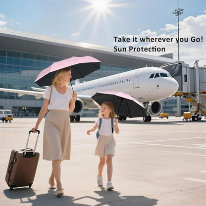 Portable Capsule Travel Umbrella – UV Protection & Waterproof