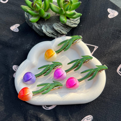 Tulip Hair Pin