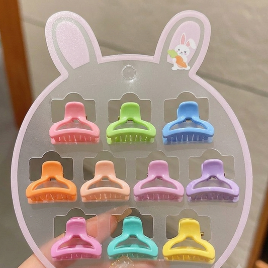 Funky Bunny Kids 10 Mini Hair Catchers Pack