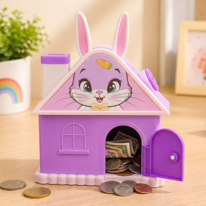 Zootopia Bunny House Money Piggy Bank Box
