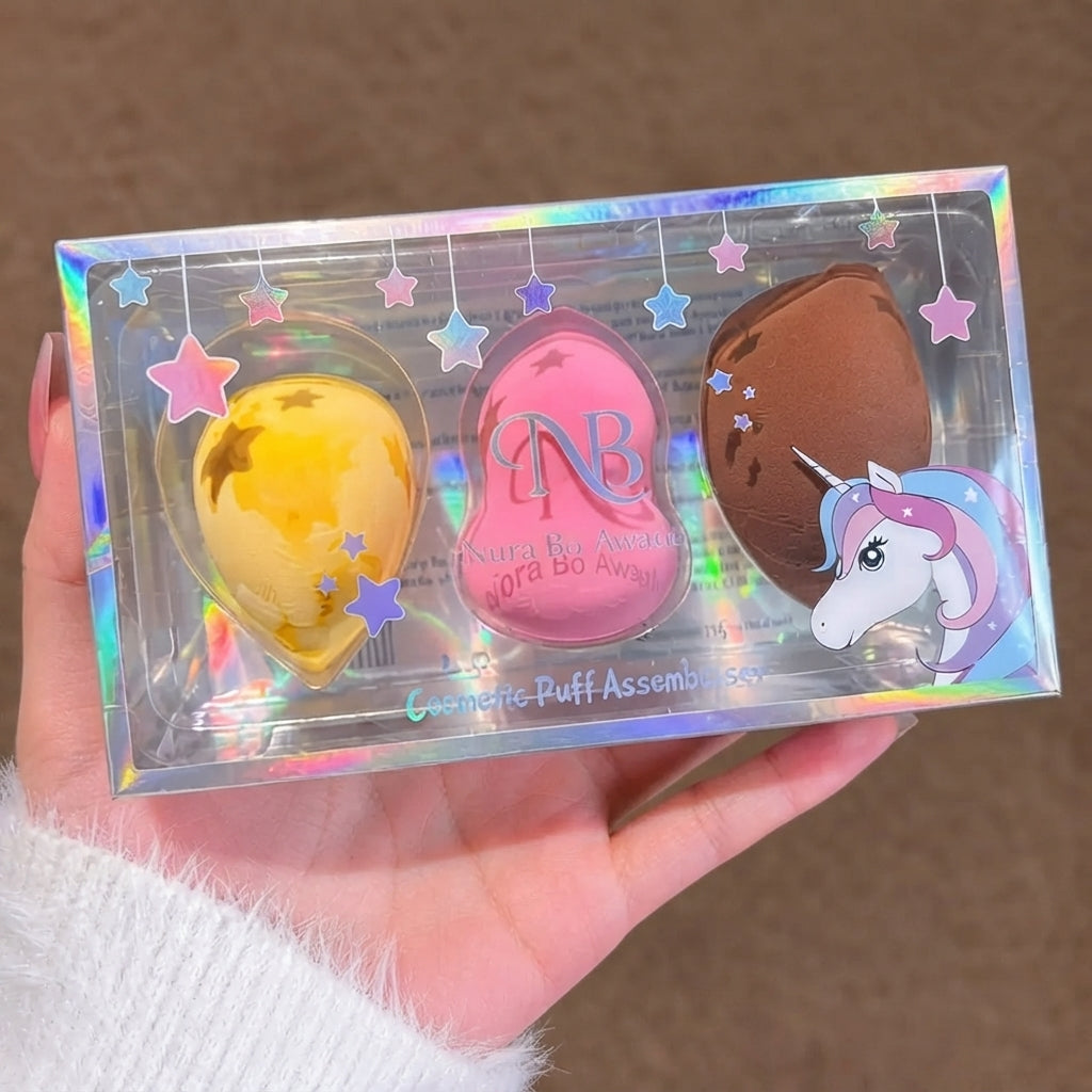 Cosmetics Puff Spong Set