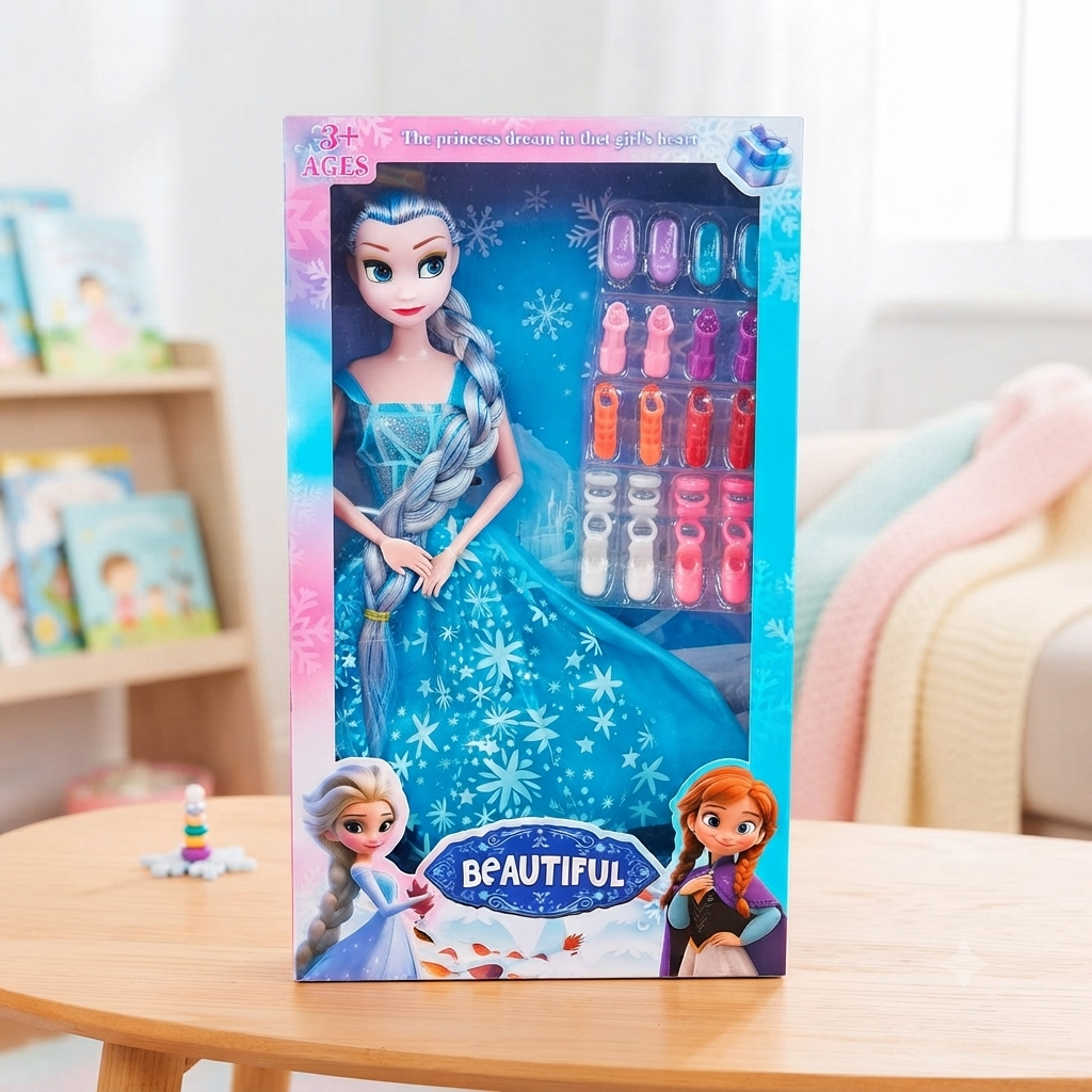 Frozen Elsa/Anna Doll With Accessories