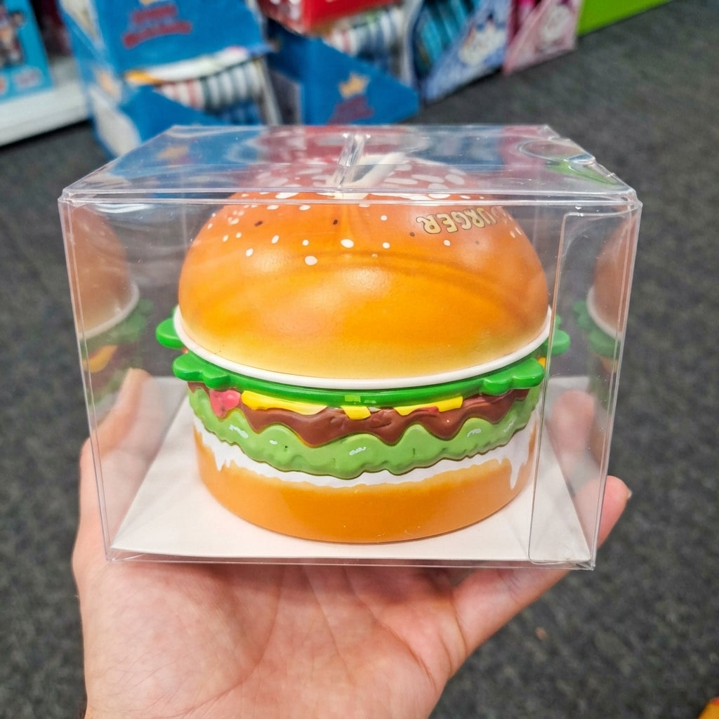Cute Burger Coin Money Box