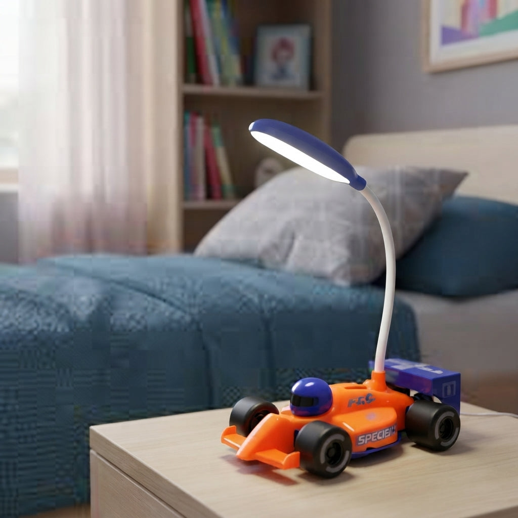 Kuromi and Boys F1 Car Study Lamps