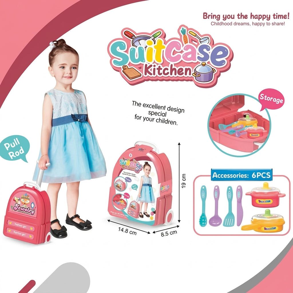 Kitchen Set Trolley Bag