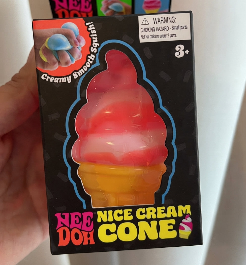 Needoh Nice Cream Cone Ice Cream Squishy