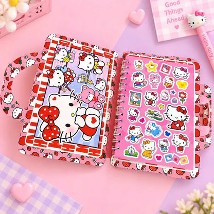 Hello Kitty Sticker and Colouring Book