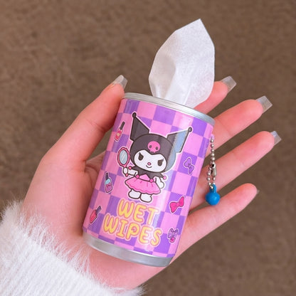 Kuromi Wet Wipes Can