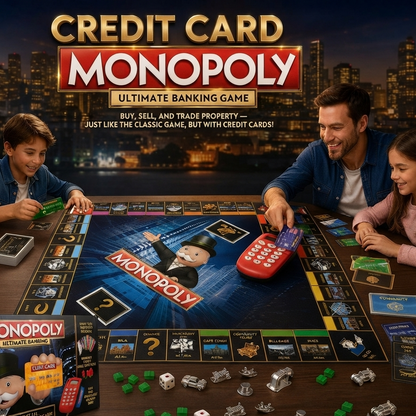 Monopoly With Credit Card Electronic Banking – English Edition