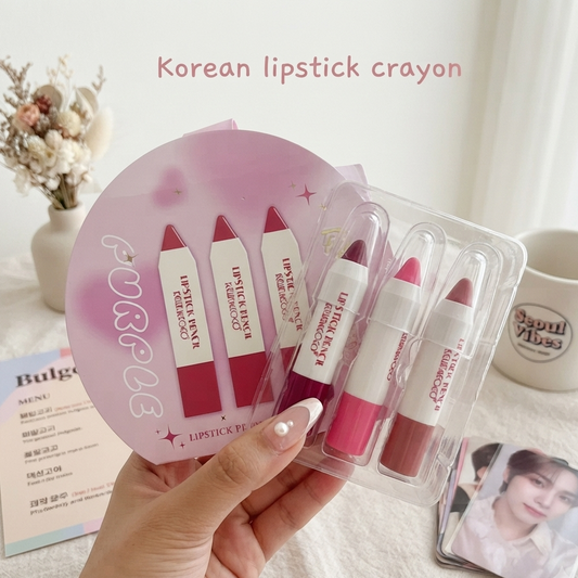Kevin & Coco Lipstick Crayon | Set of 3
