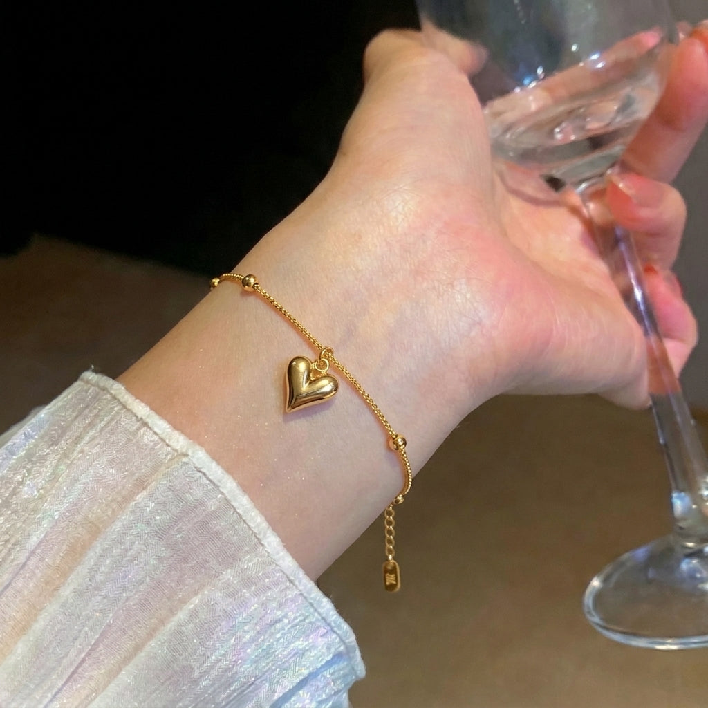 Heart Stainless Steel Bracelet
