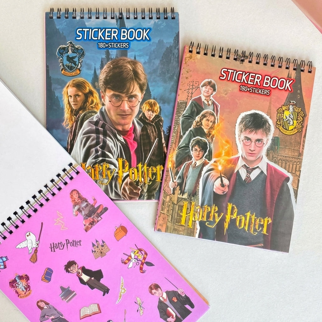 Harry Potter 180 + Stickers Book| 12 Sheets