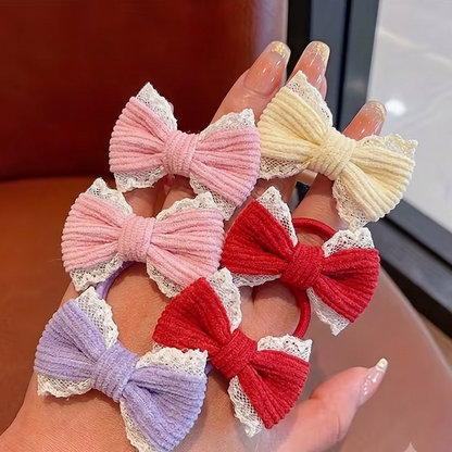 Mini Hair Bow Ponies Pack Of 2