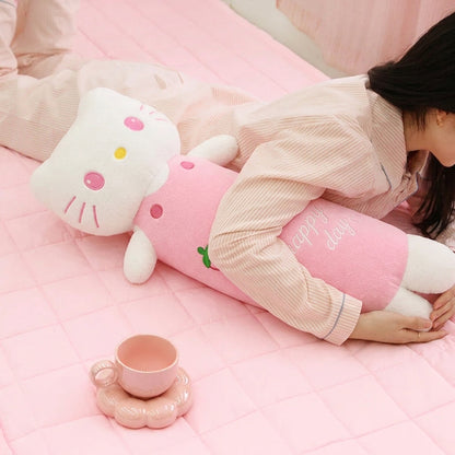 Hello Kitty Long Stuff Toy Big Size Pillow | 18 Inches