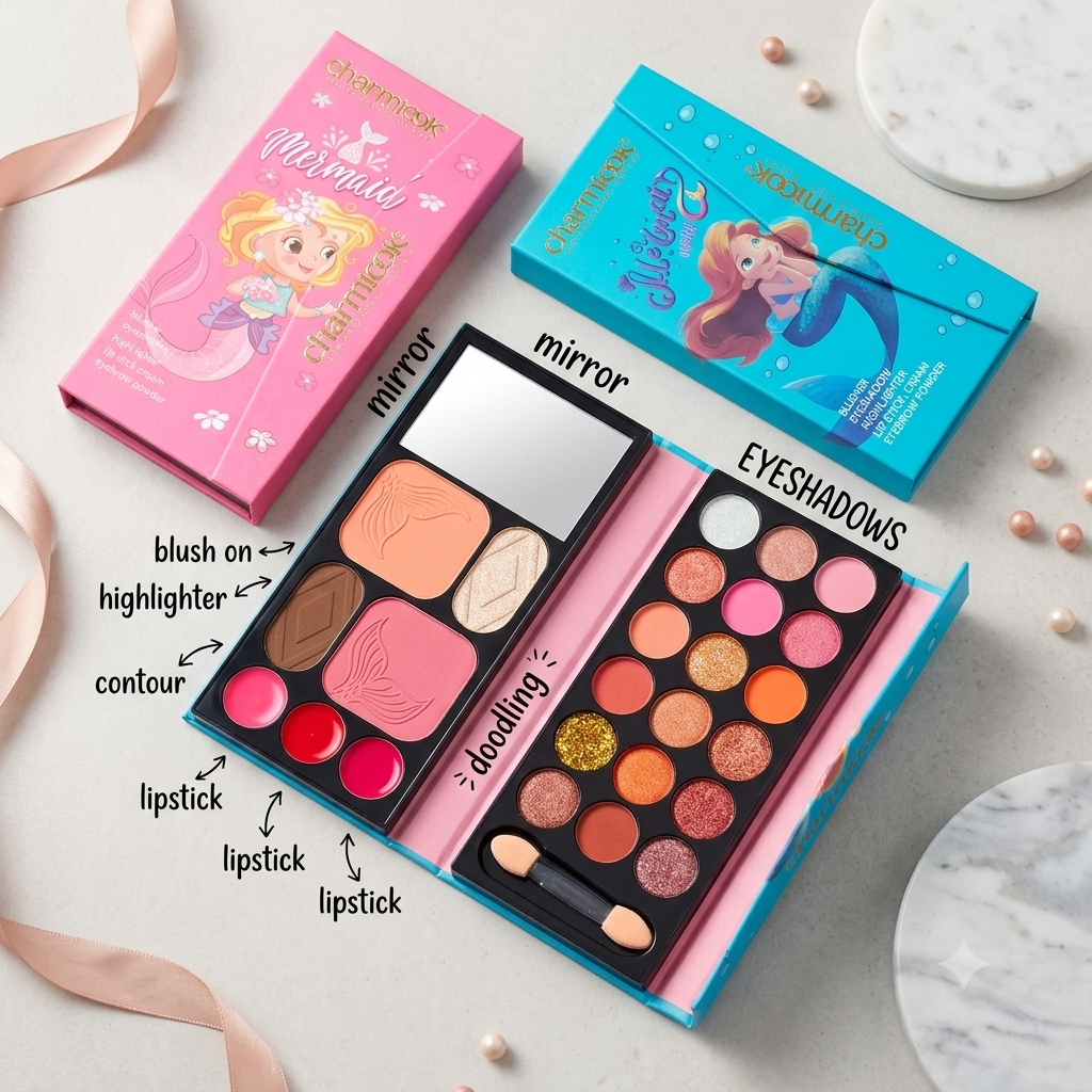 Anylady Mermaid Kids All In One Makeup Palatte