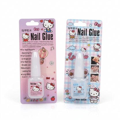 Hello Kitty Brush Nail Glue | Easy Application With Brush