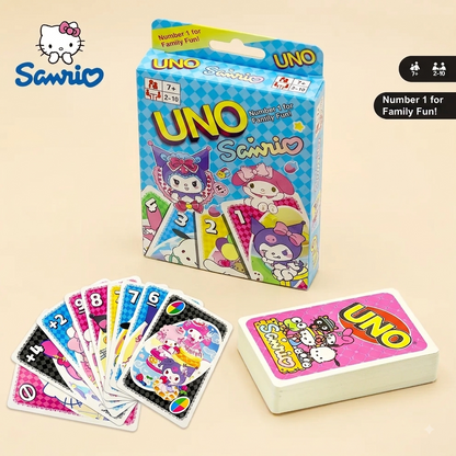 Sanrio UNO Cards Game | 2 - 10 Players
