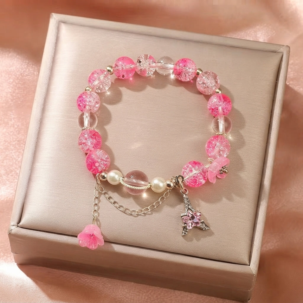 Kids Sanrio Beads Bracelet With Premium Packaging