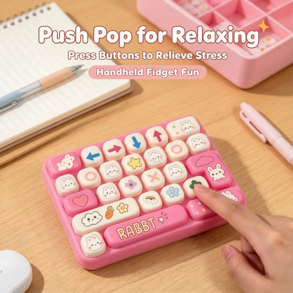Keyboard Fidget Clicker | Big Size New Edition