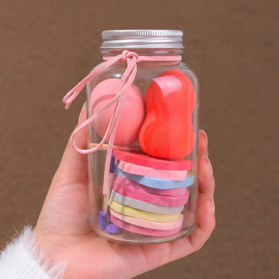 Makeup Beauty Blenders Jar