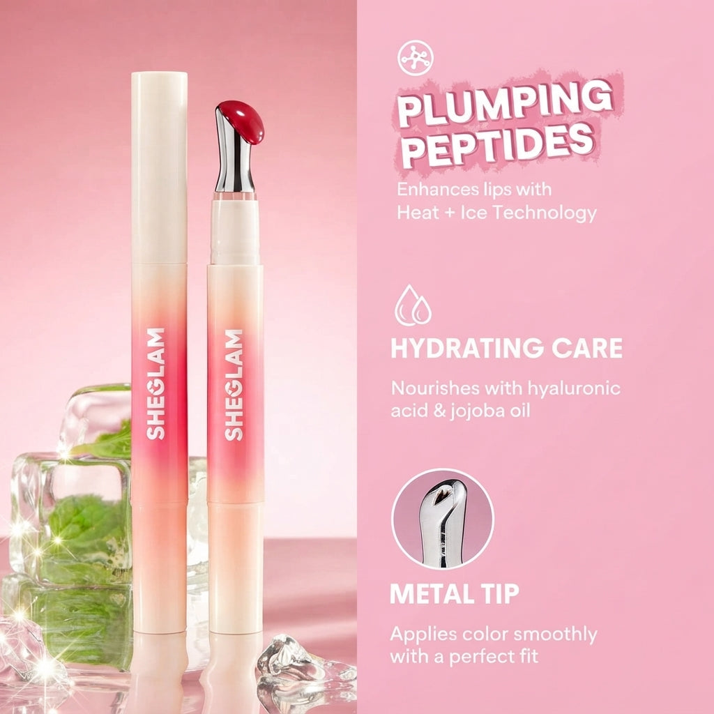 Sheglam Plumper Peptide Lip Tint With Metal Tip