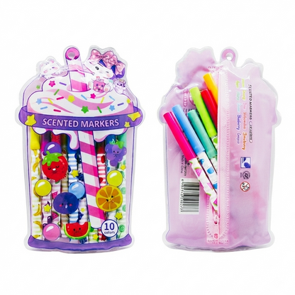 Kuromi Scented markers Pack Of 10