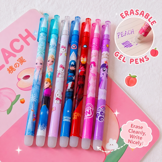 Disney Eraseable Gel Pens With Eraser