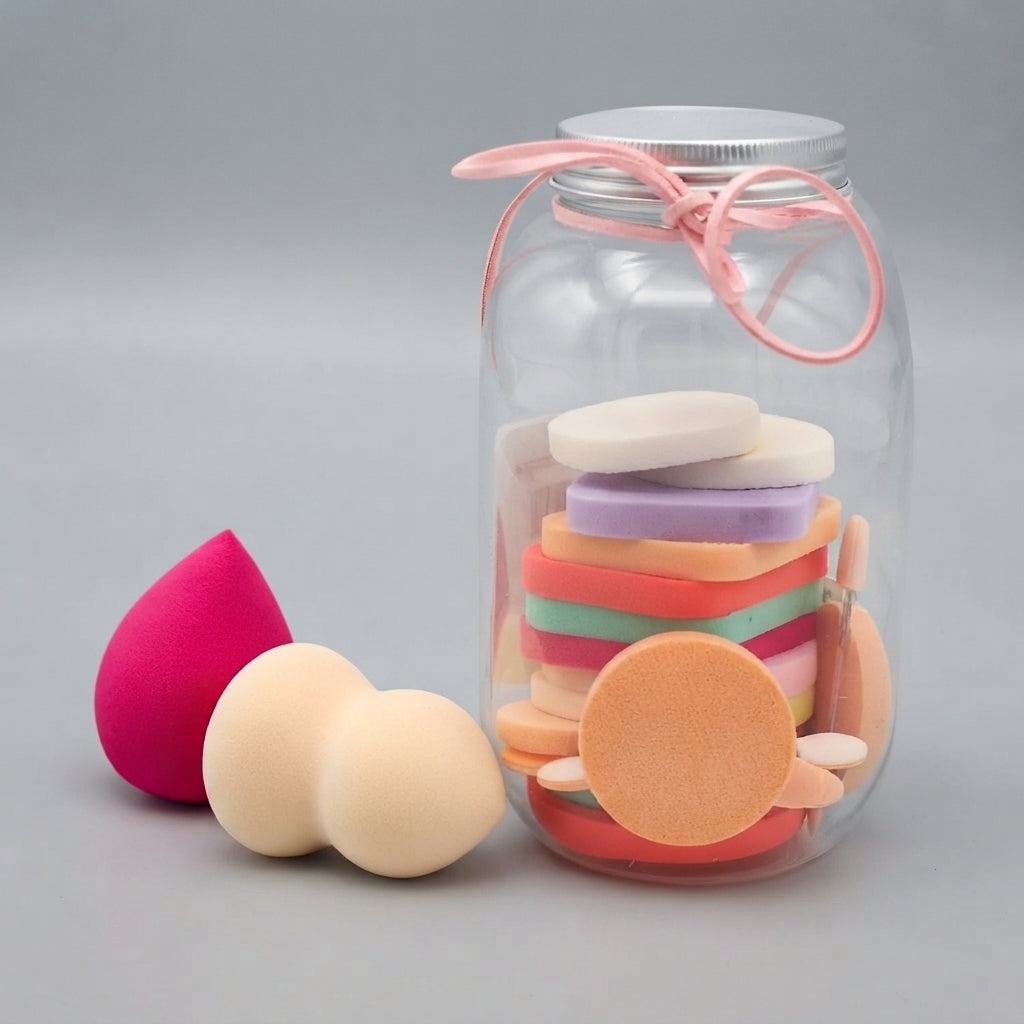 Makeup Beauty Blenders Jar