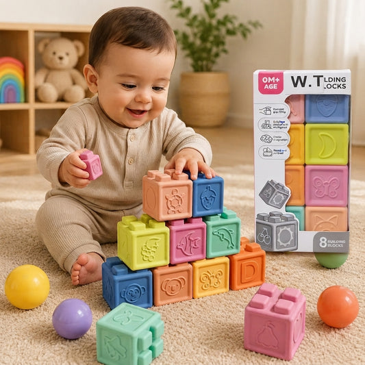 Soft Rubber Silicon Blocks