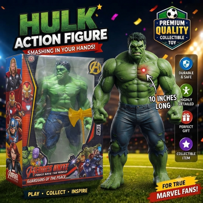 Premium Super Heroes Avengers Big Size Action Figures With Light | Spiderman Hulk Ironman