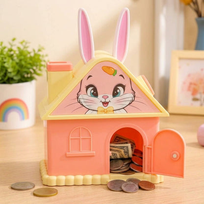 Zootopia Bunny House Money Piggy Bank Box