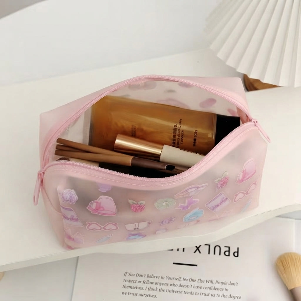 Makeup and Skincare Storage Pinteresty Pink Pouch