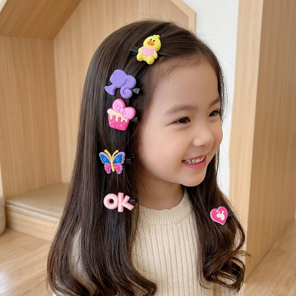 Duck Barbie Hair Clips Pack Of 10