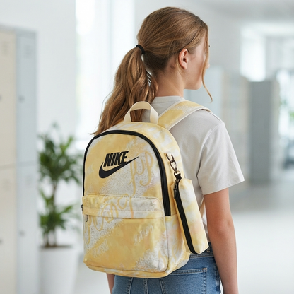Nike College Bag With Stationery Pouch | Exam Or Tution Bag