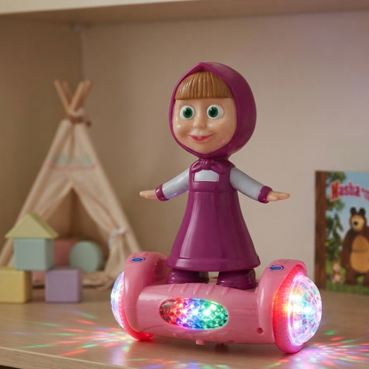 Masha 5D Lights Balance Hoverboard Car With Music