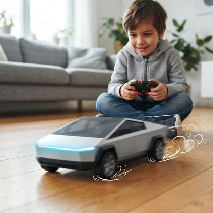 2-in-1 cyber truck remote control (RC) transforming Robot car