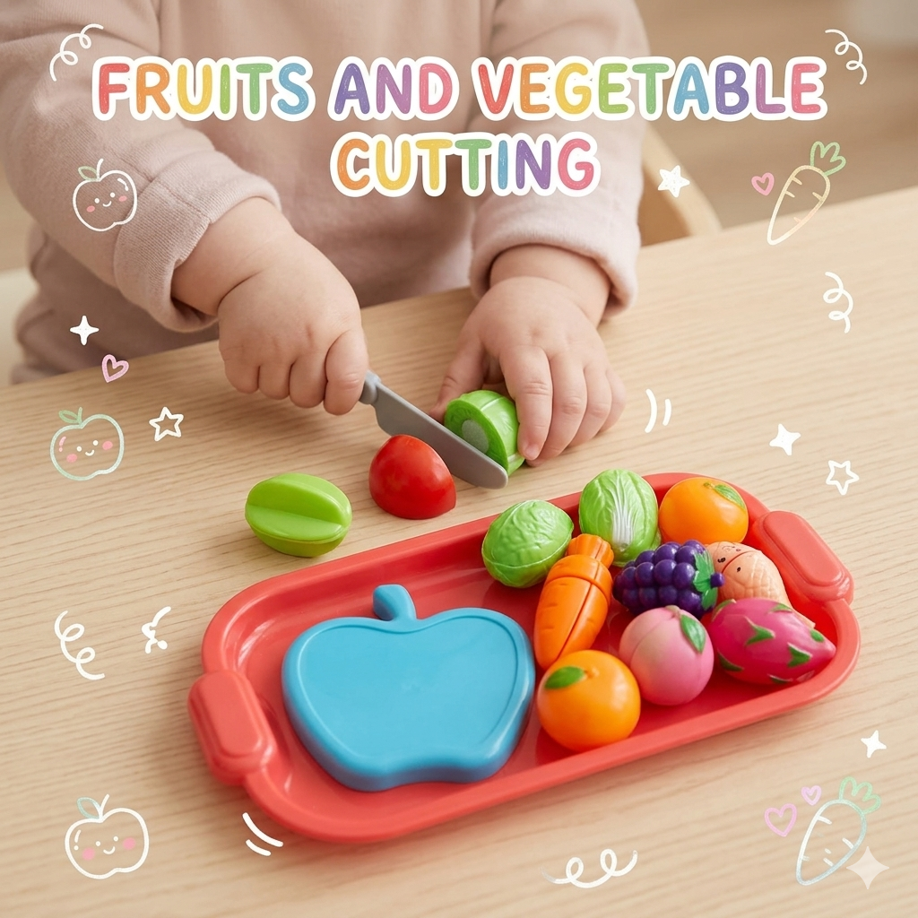 Fruits And Vegetables Cutting Set