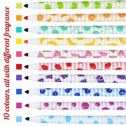 Kuromi Scented markers Pack Of 10