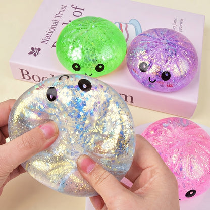 Vaseline Mini Glitter Dumpling Momos Squishy