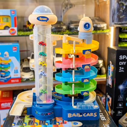 Spaceship Big Size Cars Racing Musical Track | Battery Operated