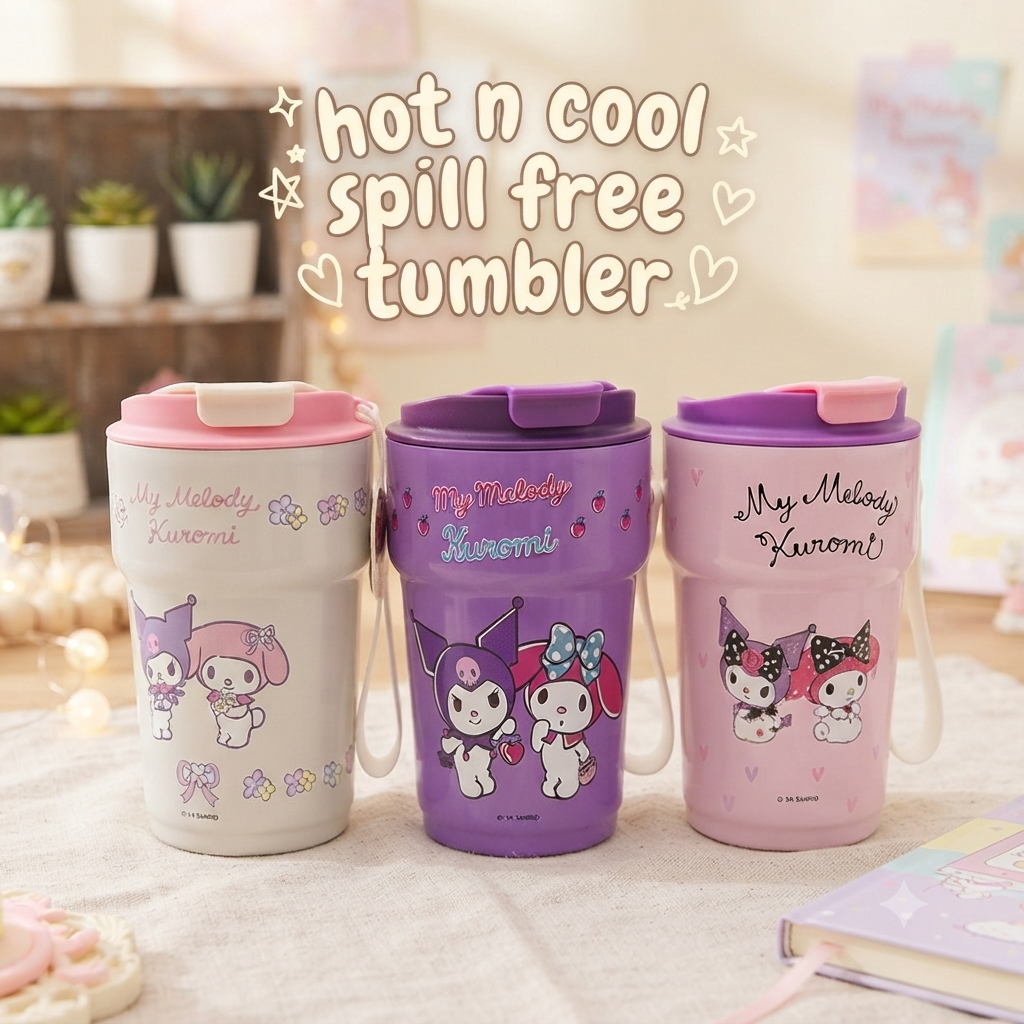 Sanrio Original Hot n Cool Tumblers | Kuromi My Melody