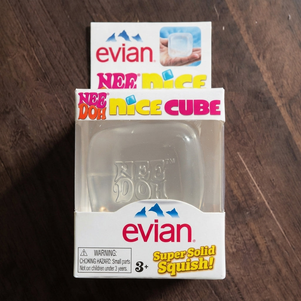 Needoh Evian Nice Cube Squishy