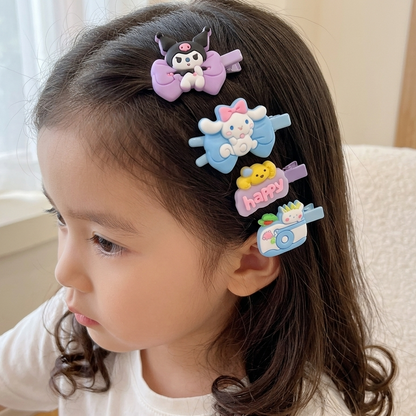 Sanrio Hair Accessories Pack Of 7 For Kids
