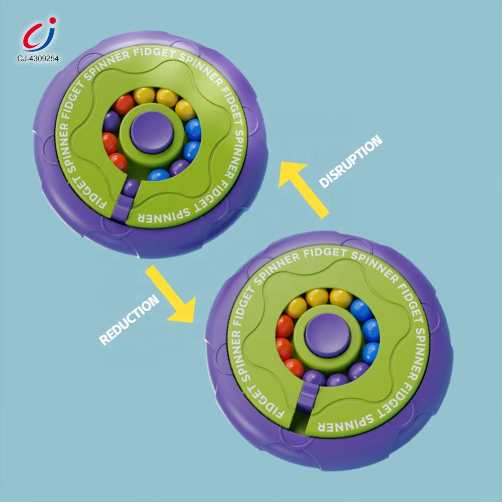 Double Sided Maze Beads Game Spinner