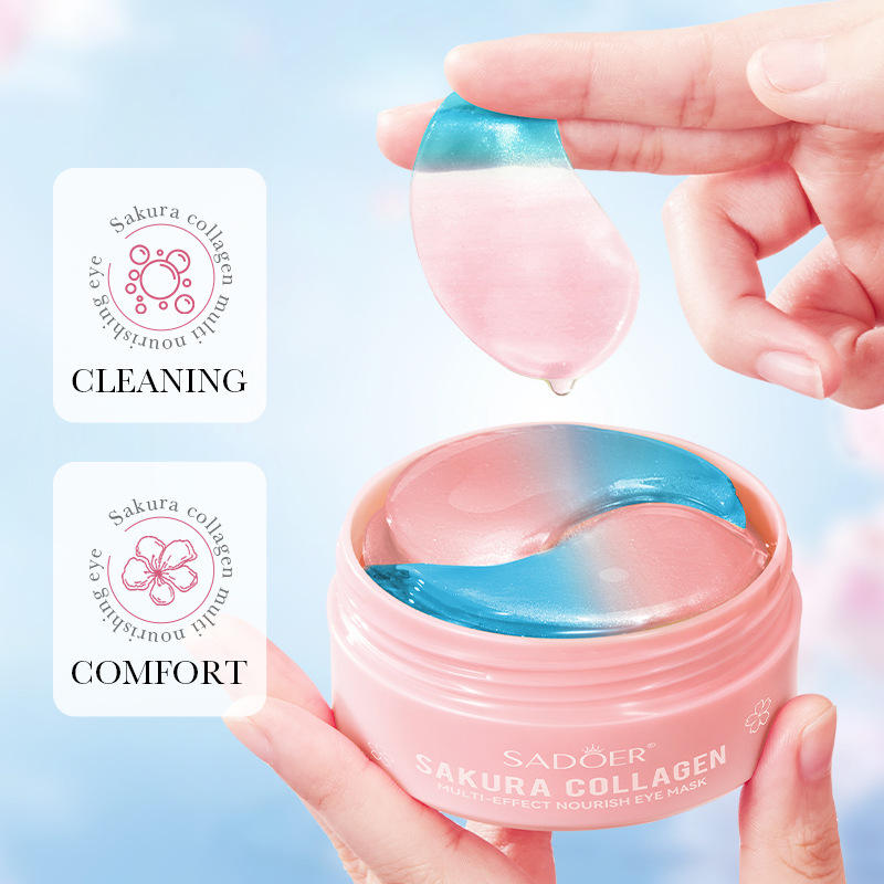 Collagen 60 PCs Korean Moisturising Under Eye Mask Patch