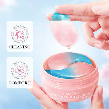 Collagen 60 PCs Korean Moisturising Under Eye Mask Patch