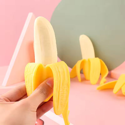 Banana Realistic Silicon Squishy