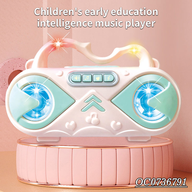 Musical Radio Player For Kids With Lights