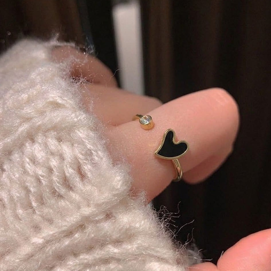 Heart Stainless Steel Ring