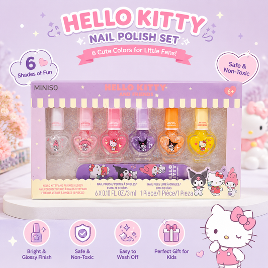 Hello Kitty & Friends Nail Polish Set